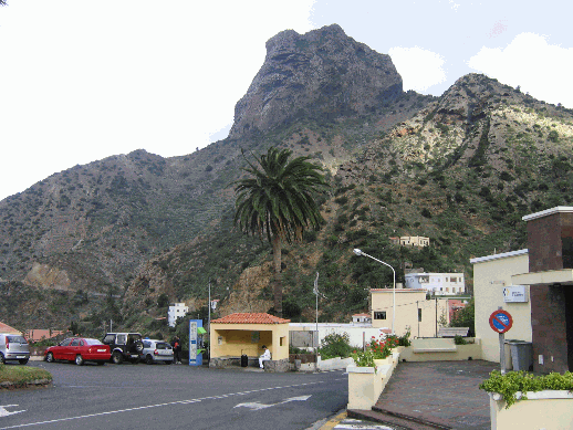 Alter Vulkan bei Vallehermoso auf La Gomera