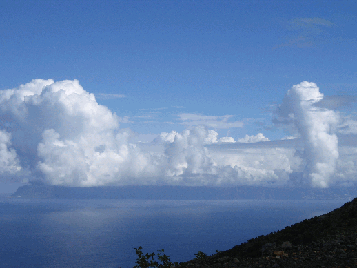 Unwetter &uuml;ber Teneriffa