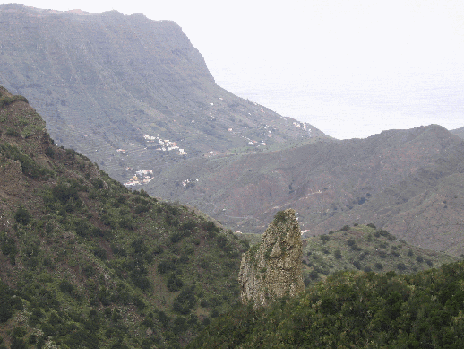 Blick zur&uuml;ck ins Vallehermoso