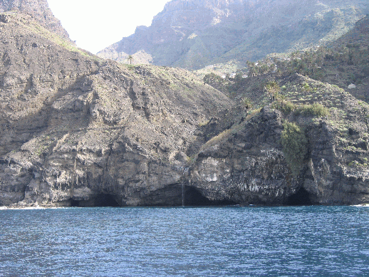 Das schroffe Ende eines Tales